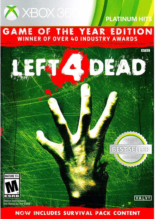Left 4 Dead: Game of the Year (Platinum Hits)- 360 (Region Free)