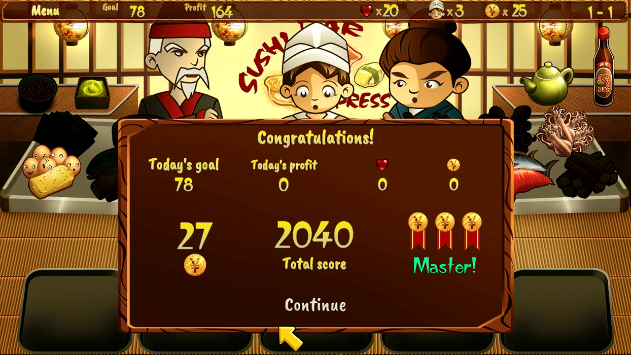 Sushi Bar Express Nintendo Switch —