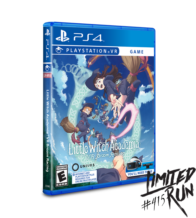 Little Witch Academia: VR Broom Racing [PS VR REQUIRED] [LIMITED RUN GAMES #415] - PS4