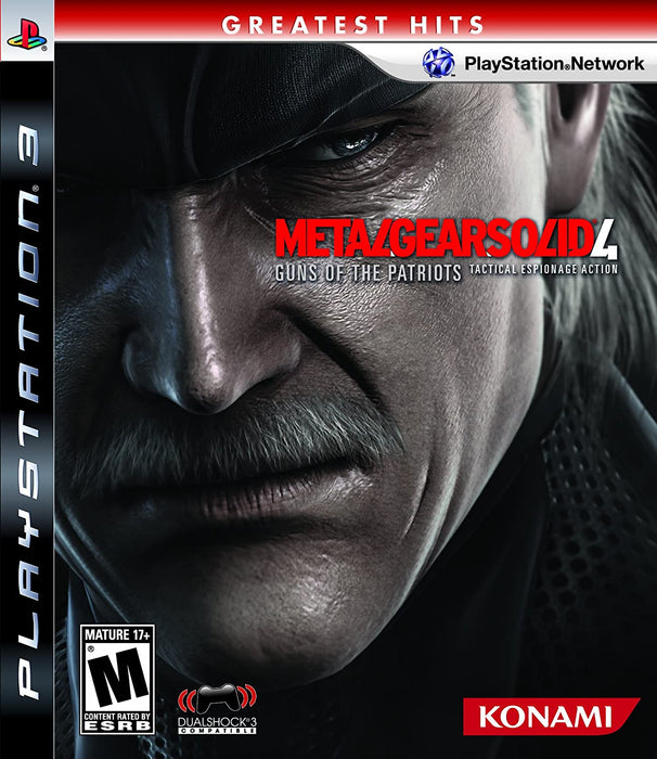 Metal Gear Solid 4: Guns of the Patriots (Greatest Hits) - PS3