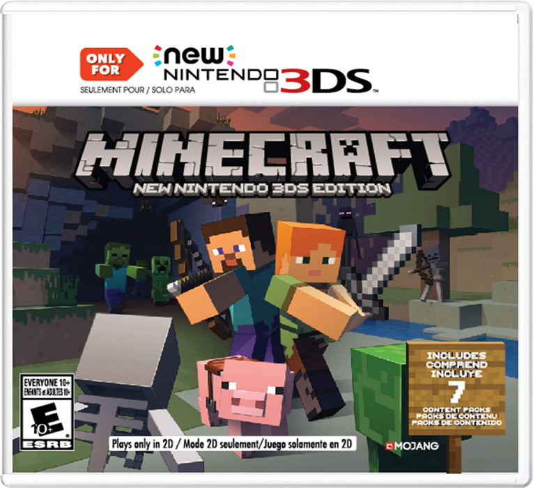 Minecraft (NEW NINTENDO 3DS REQUIRED) - 3DS