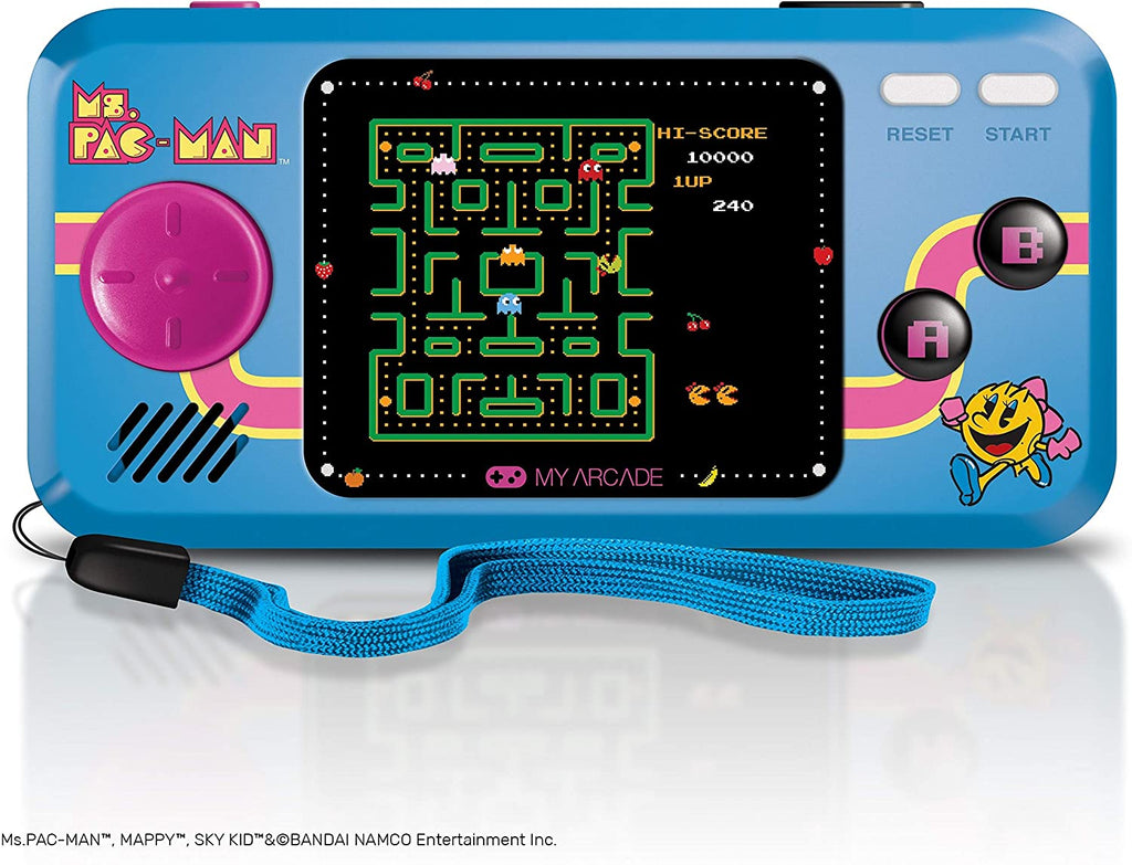My Arcade Pocket Player - Ms Pac-Man — VIDEOGAMESPLUS.CA