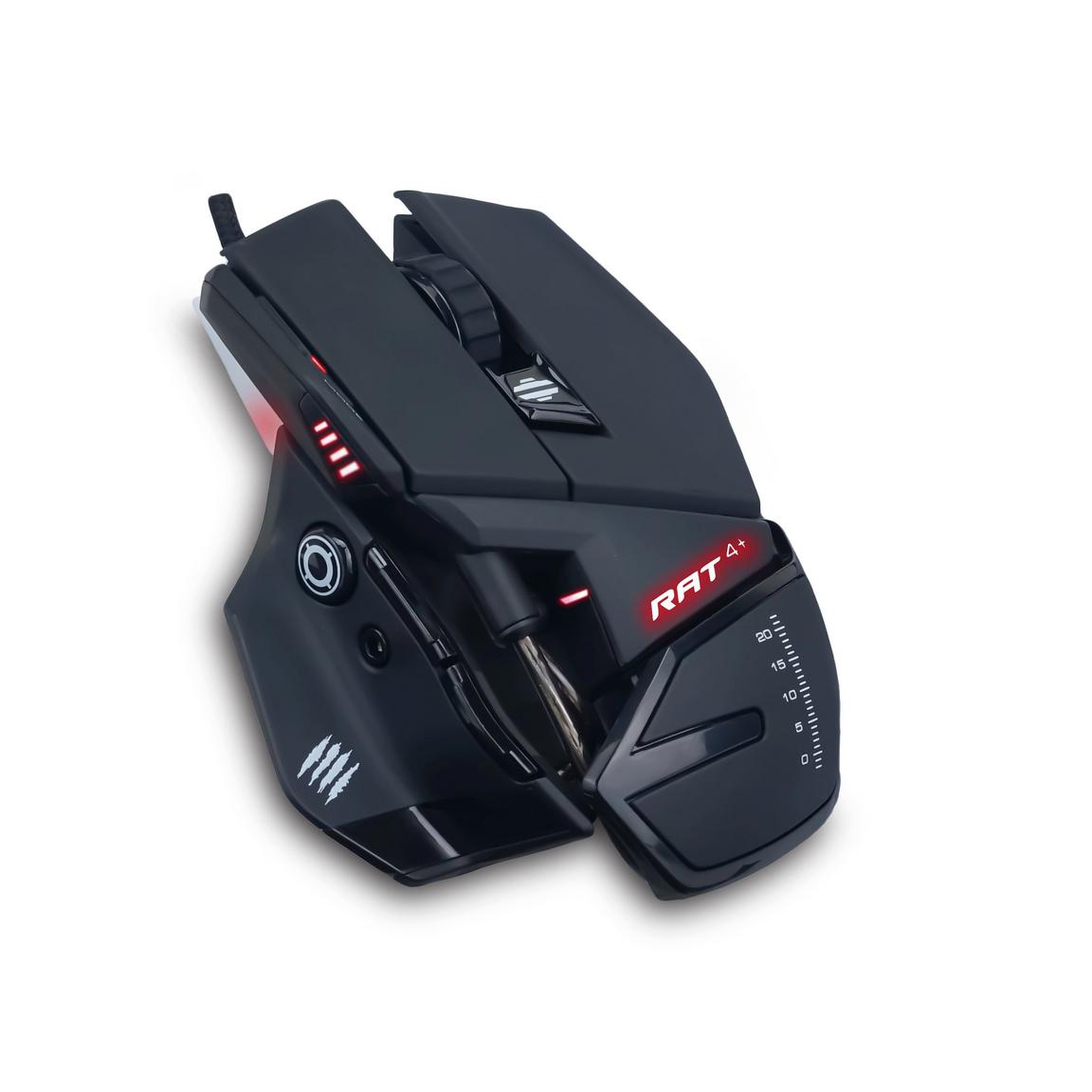 Mad Catz The Authentic R.A.T. 4 Plus Black Optical Wired Gaming Mad Catz The Authentic R.A.T. 4 Plus Black Optical Wired Gaming