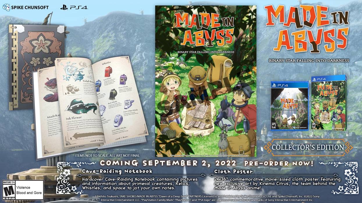 Made in Abyss: Binary Star Falling into Darkness [COLLECTOR'S EDITION] - PS4				 -