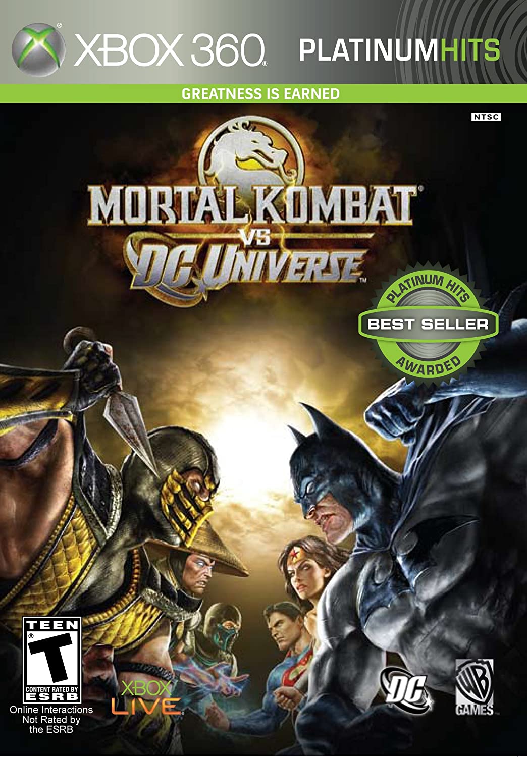 Mortal Kombat vs. DC Universe - 360 (Platinum Hits) — VIDEOGAMESPLUS.CA