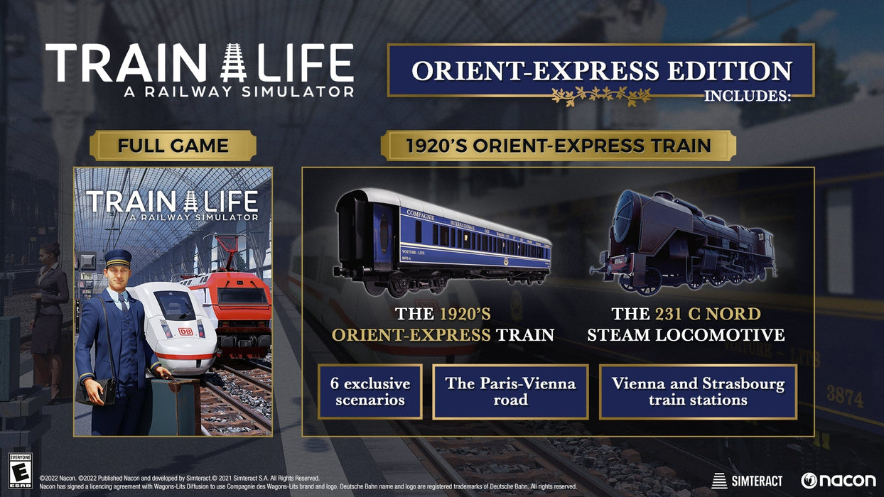 Train Life A Railway Simulator | The Orient Express Edition - Xbox One / Xbox Series X