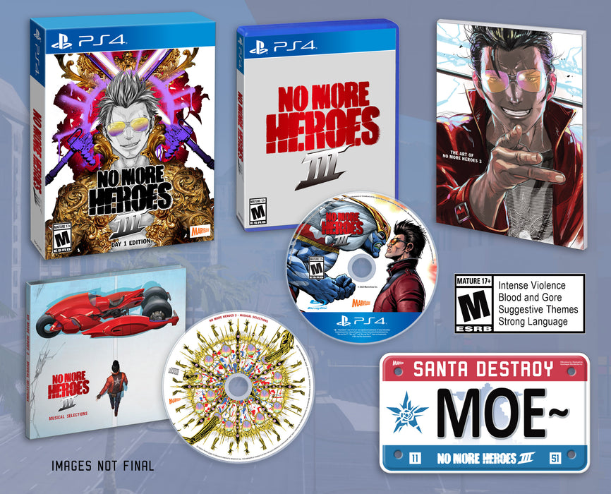 No More Heroes 3 [DAY 1 EDITION] - PlayStation 4