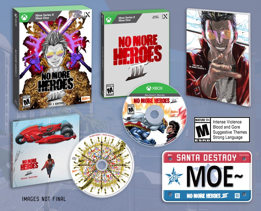 No More Heroes 3 [DAY 1 EDITION] - XBOX ONE / XBOX SERIES X —  VIDEOGAMESPLUS.CA