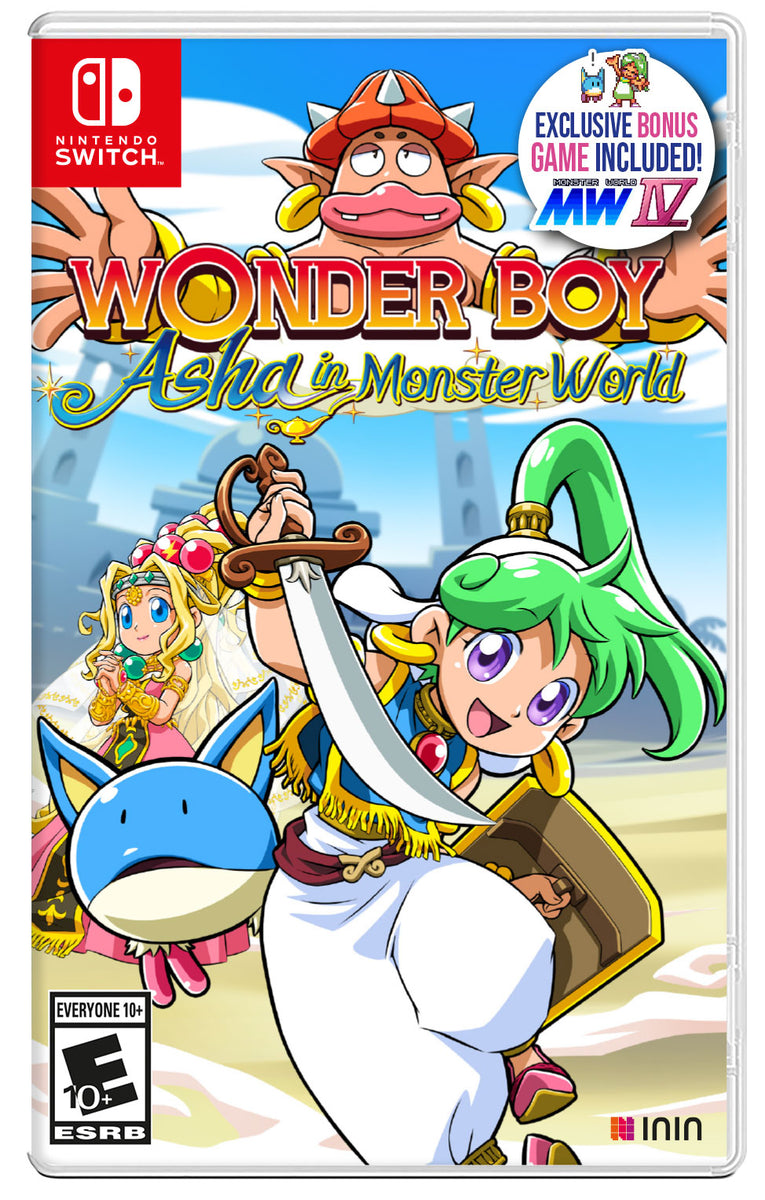 スイッチ　Wonder Boy: Asha in Monster World Wonder Boy : Asha in Monster World - Nintendo Switch