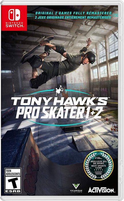 Tony Hawk's Pro Skater 1 + 2 - SWITCH