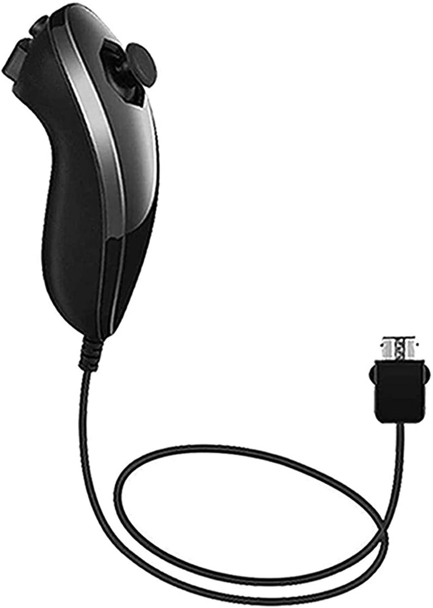 Wii Nunchuk Controller [BLACK] Wii —