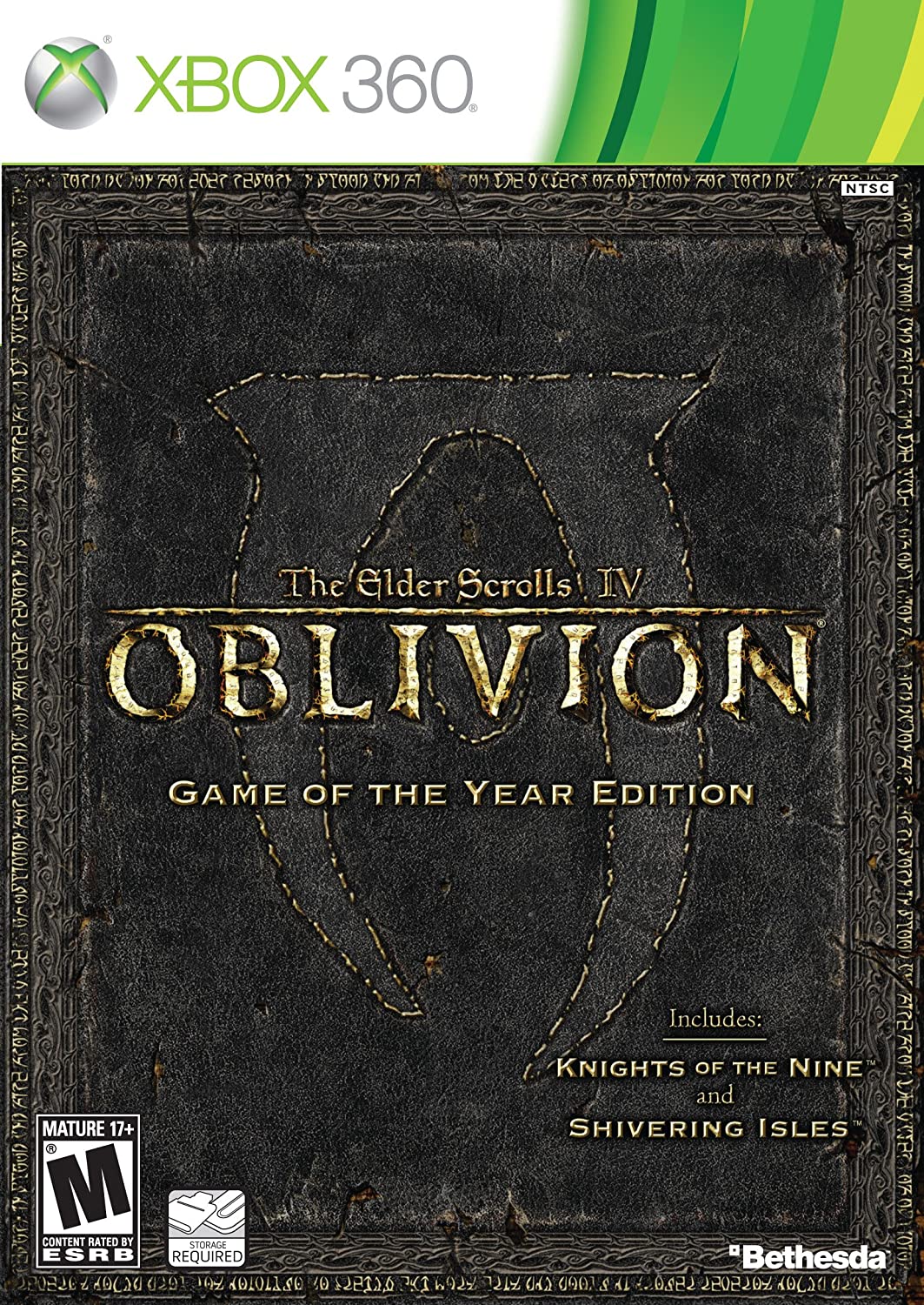 Elder Scrolls IV: Oblivion Game of the Year Edition - XBOX 360 (Region —  VIDEOGAMESPLUS.CA