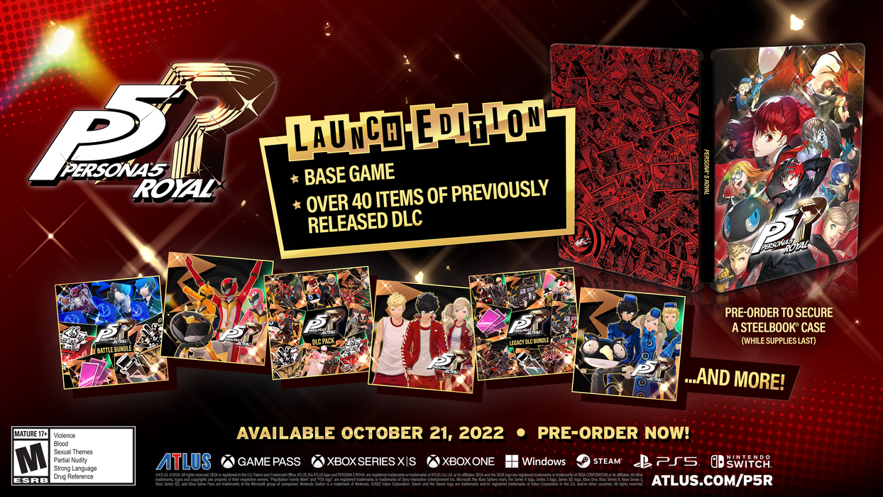 Persona 5 Royal SteelBook Launch Edition - PS5