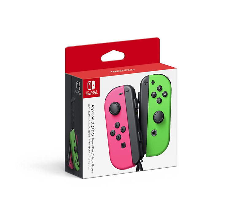 Nintendo Switch Joy-Con Controller 2 Pack [Neon Pink and Neon Green] - SWITCH
