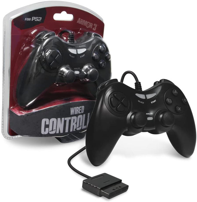 Ps2 Hunting Controller Armor3 Black Wired PS2 Game Controller - PS2 — VIDEOGAMESPLUS.CA