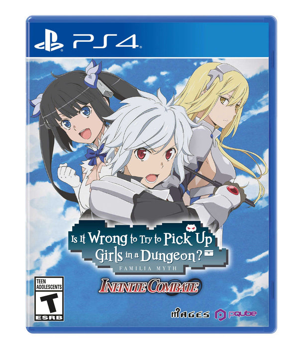 Is It Wrong to Try to Pick Up Girls in a Dungeon? Infinite Combate - PS4