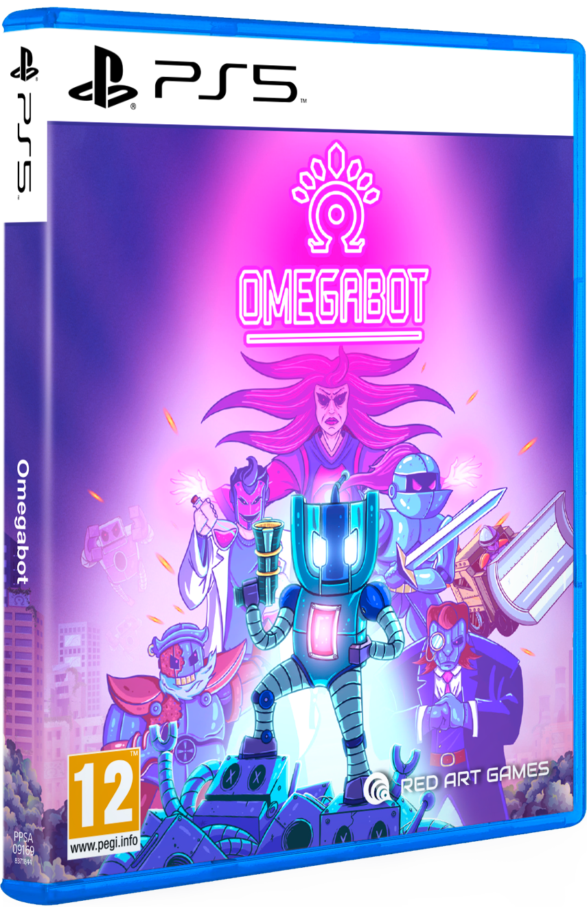 Omegabot - PlayStation 5 [Red Art Games] — VIDEOGAMESPLUS.CA