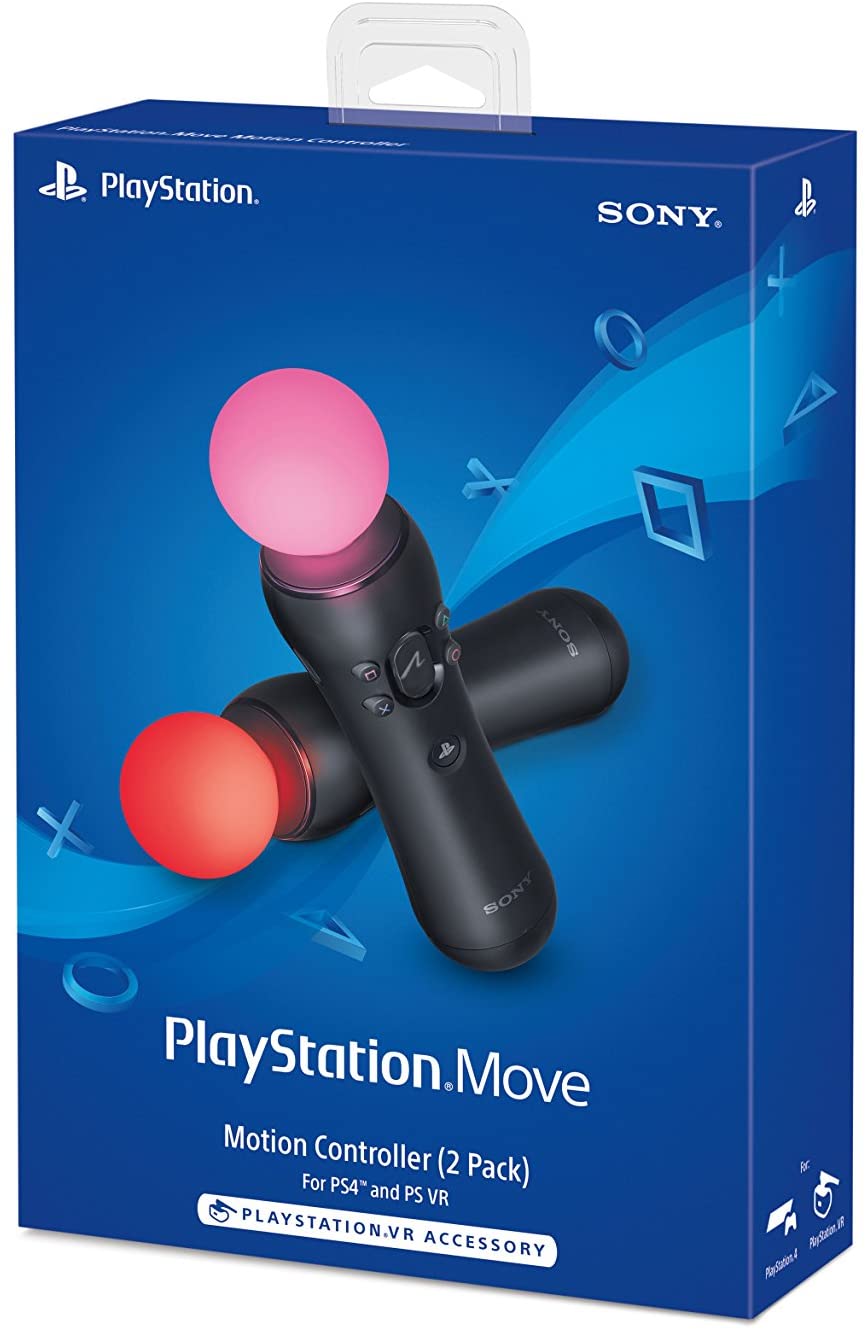PlayStation Move Controller (2-Pack) PS4 VIDEOGAMESPLUS.CA
