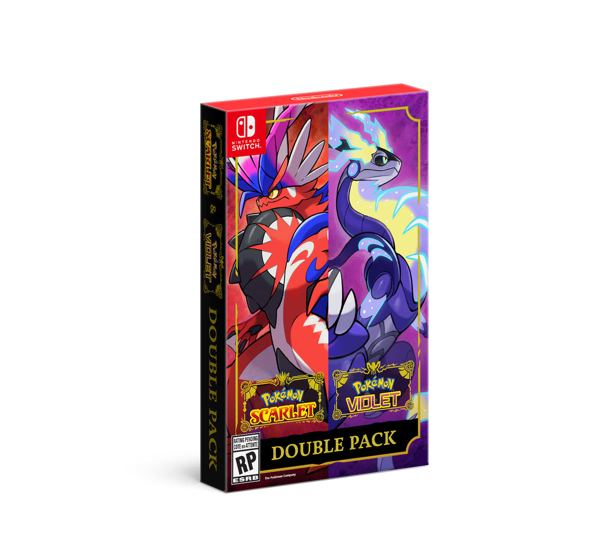 POKEMON SCARLET & VIOLET DOUBLE PACK - SWITCH — VIDEOGAMESPLUS.CA