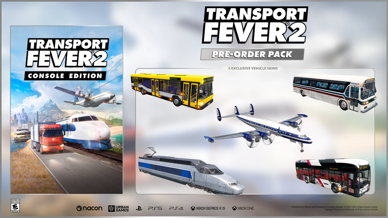TRANSPORT FEVER 2 - XBOX ONE/XBOX SERIES X