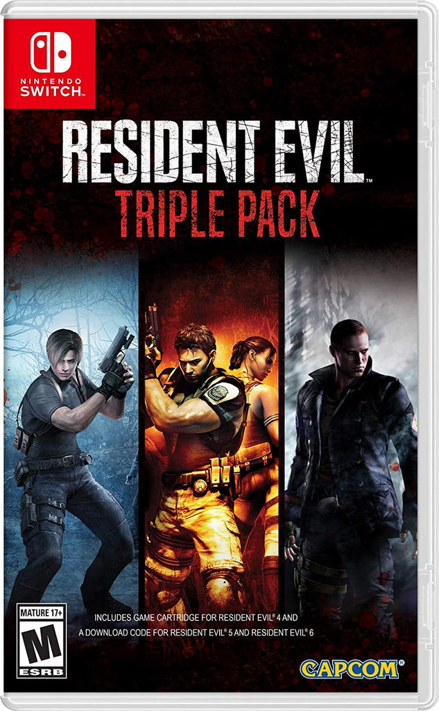 Resident Evil Triple Pack - Nintendo Switch — VIDEOGAMESPLUS.CA