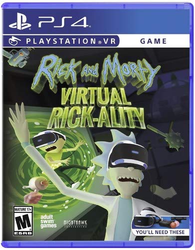 Rick and Morty Virtual Rick-Ality - PS4 [Playstation VR Required]