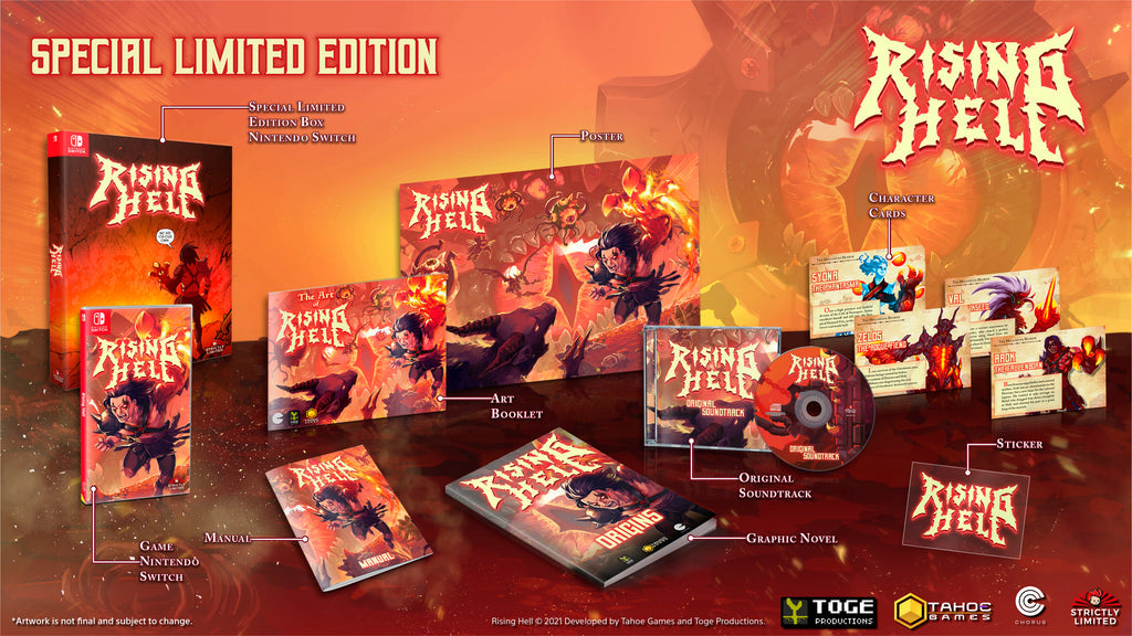 RISING HELL SPECIAL LIMITED EDITION - SWITCH [STRICTLY LIMITED]