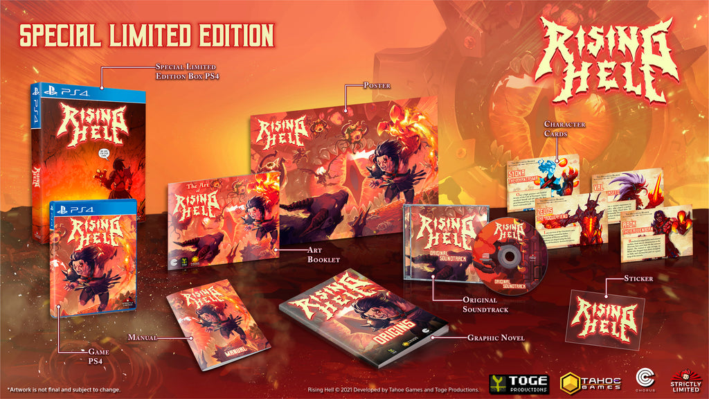 RISING HELL SPECIAL LIMITED EDITION - PS4 [STRICTLY LIMITED]