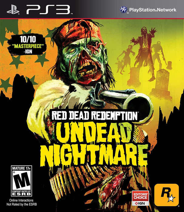 Red Dead Redemption Undead Nightmare - PS3 (In stock usually ships within 24hrs)