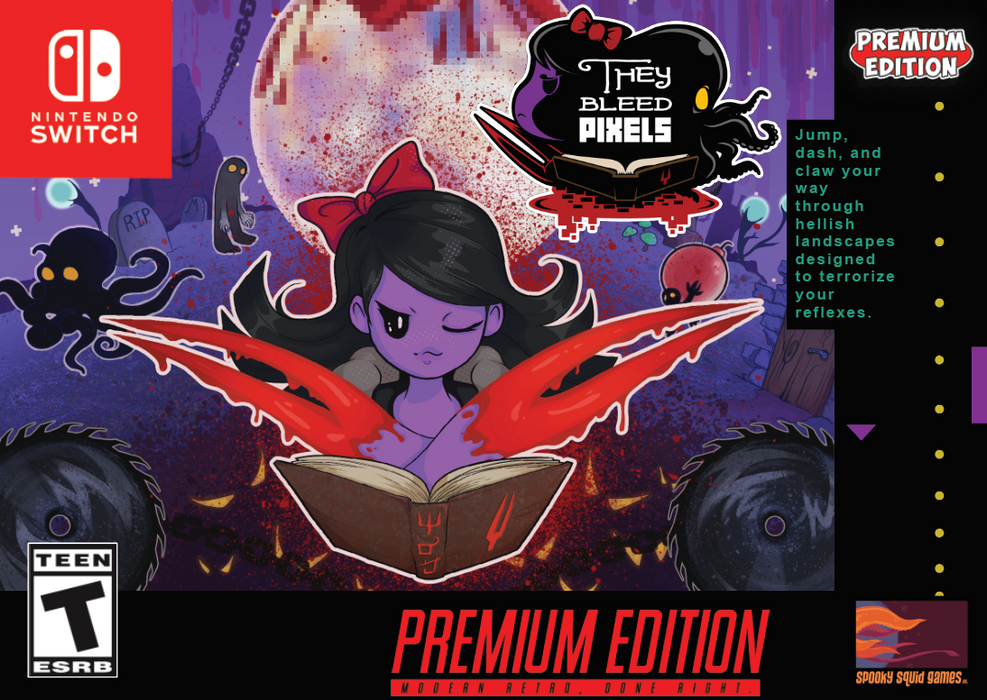 THEY BLEED PIXELS [RETRO EDITION] [PREMIUM EDITION GAMES SERIES 5] - SWITCH