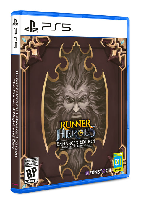 RUNNER HEROES THE CURSE OF NIGHT AND DAY : ENHANCED EDITION  - PS5