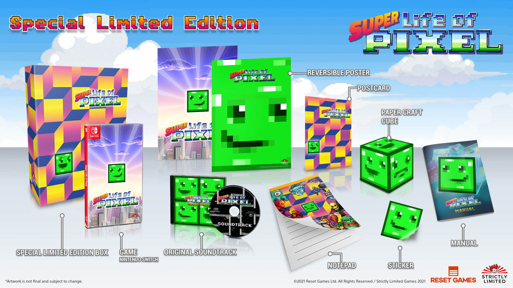 SUPER LIFE OF PIXEL SPECIAL LIMITED EDITION - SWITCH [STRICTLY LIMITED GAMES]