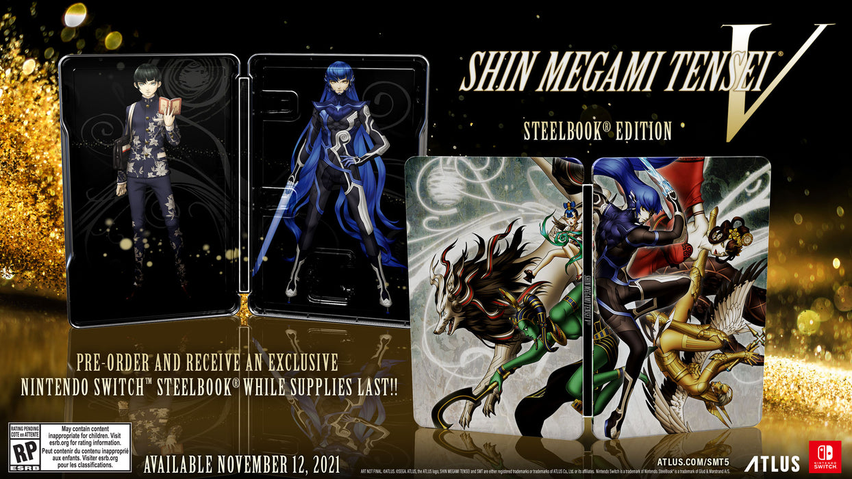 Shin Megami Tensei V [SteelBook Launch Edition] - SWITCH