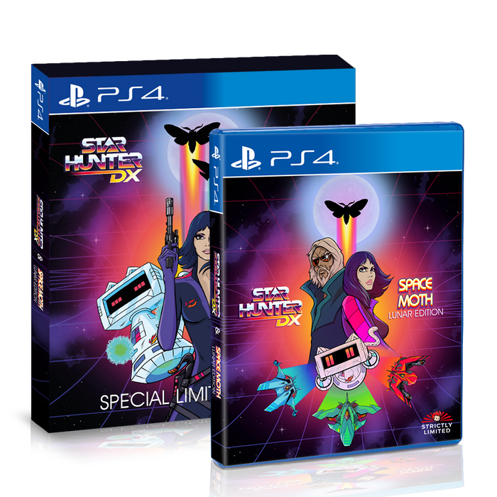 STAR HUNTER DX & SPACE MOTH: LUNAR EDITION SPECIAL LIMITED EDITION - PS4 [STRICTLY LIMITED]
