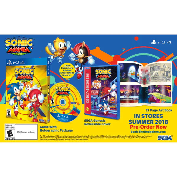 Sonic Mania Plus - First Press Edition [PS4] 