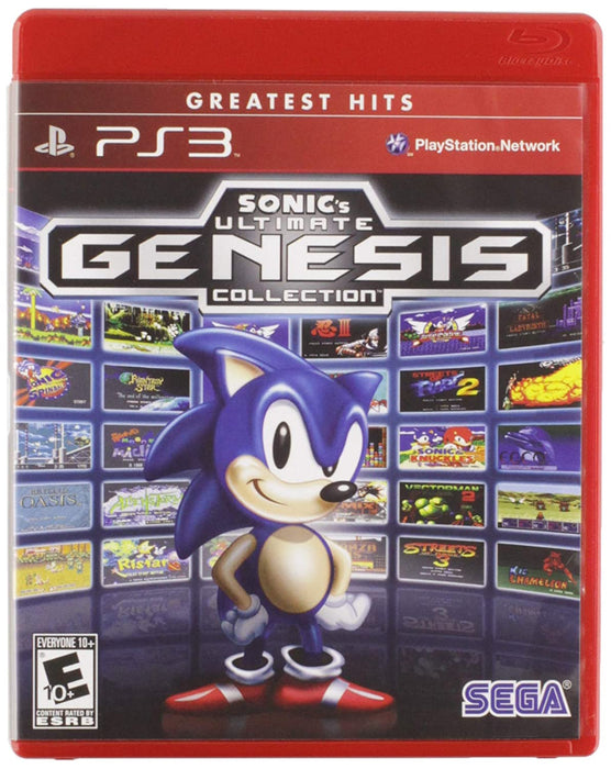 Sonic's Ultimate Genesis Collection (Greatest Hits) - PS3 —  VIDEOGAMESPLUS.CA