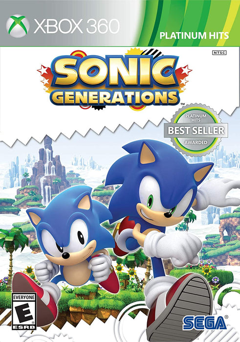 Sonic Generations (Platinum Hits) - XBOX 360 — VIDEOGAMESPLUS.CA