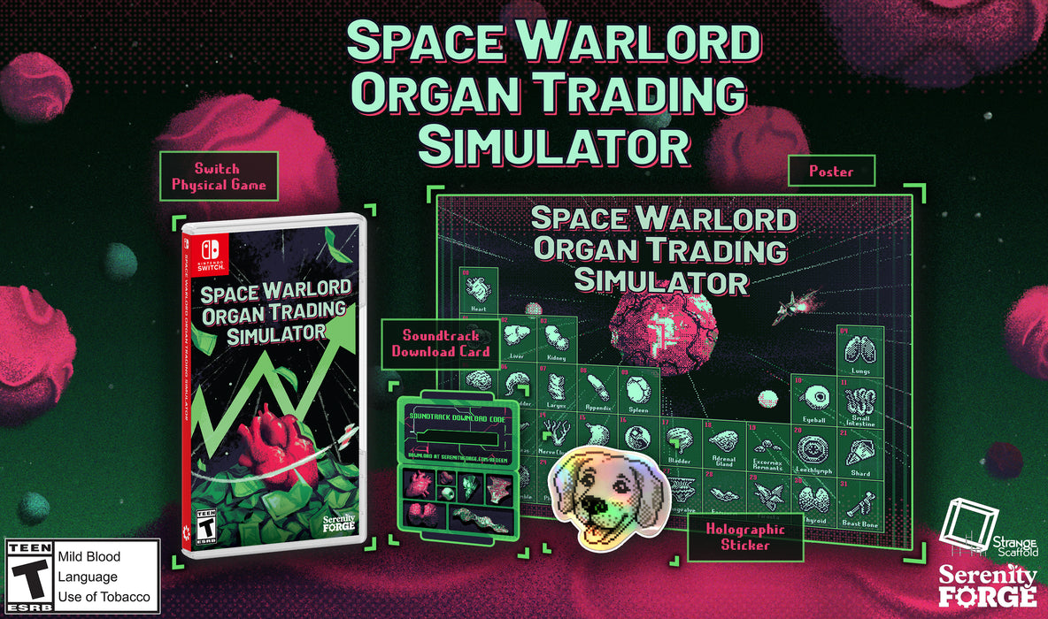 Space Warlord Organ Trading Simulator [PREMIUM PHYSICAL EDITION] - SWITCH