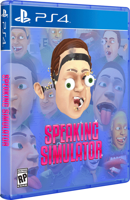 SPEAKING SIMULATOR  [Variant Cover] - PS4 [HARD COPY GAMES]