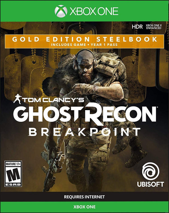Tom Clancy's Ghost Recon Breakpoint [Gold Steelbook Edition] - XBOX ONE
