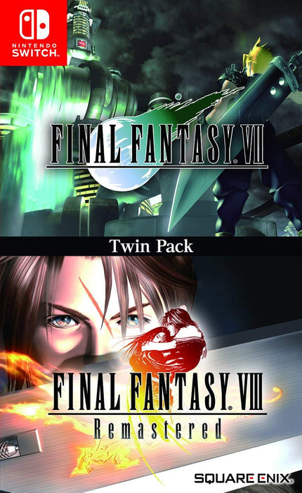 Final Fantasy VII & VIII REMASTERED TWIN PACK [ASIA IMPORT | PLAYS & COVER IN ENGLISH ] - SWITCH