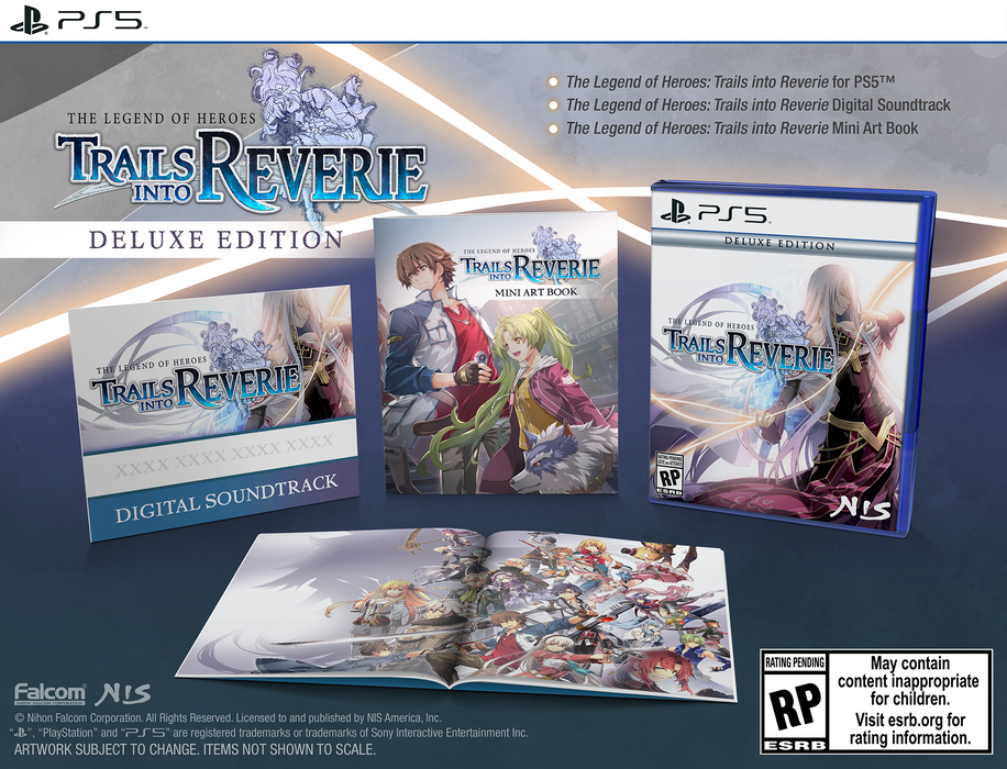 THE LEGEND OF HEROES TRAILS INTO REVERIE DELUXE EDITION - PS5