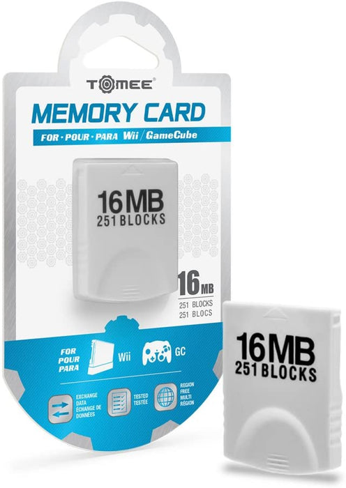 Wii & GameCube 16MB Memory Card (Tomee) - Wii / GC