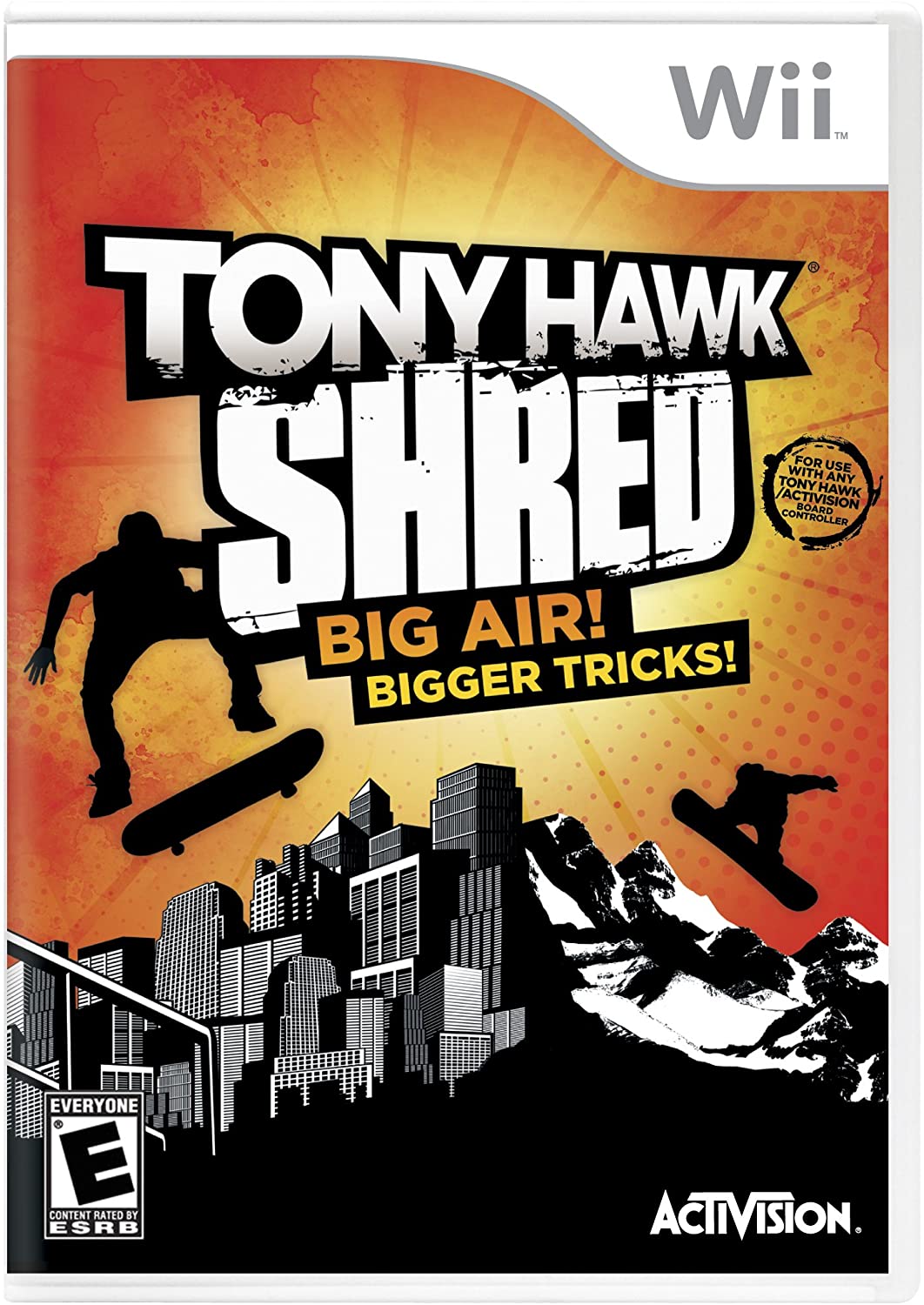 Tony Hawk Shred - Wii (In stock usually ships within 24hrs) —  VIDEOGAMESPLUS.CA