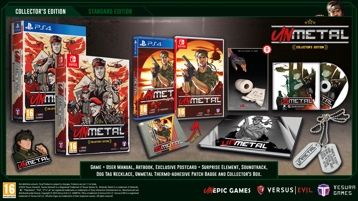 UnMetal Collectors Edition - Nintendo Switch [PEGI Import UnMetal Collectors Edition - Nintendo Switch [PEGI Import