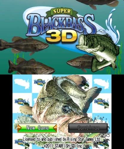 SUPER BLACK BASS 3D - 3DS