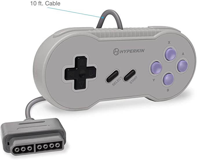 Hyperkin Scout Premium Controller for Super NES® (Gray)