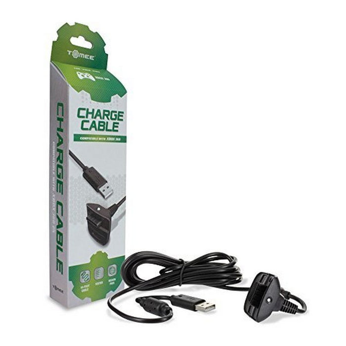 XB360 - XB360 TOMEE CONTROLLER CHARGE CABLE (BLACK)  (M05571-BK)