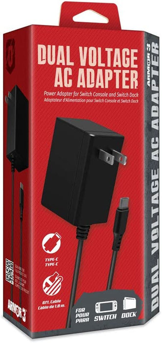 Armor3 Dual Voltage Ac Adapter (M07318) - SWITCH