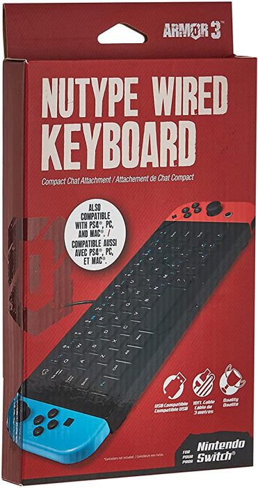 NU TYPE WIRED KEYBOARD FOR SWITCH (M07375) - SWITCH